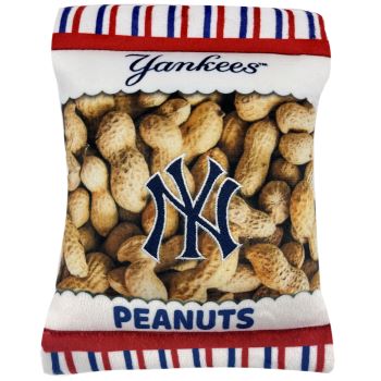New York Yankees- Plush Peanut Bag Toy